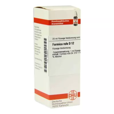 FORMICA RUFA D 12 Utspädning, 20 ml