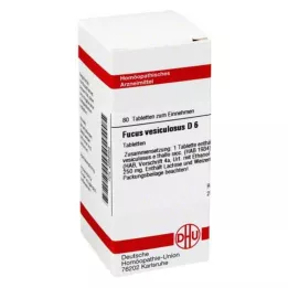 FUCUS VESICULOSUS D 6 tabletter, 80 pc