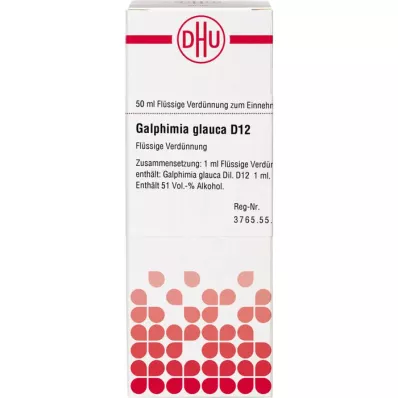 GALPHIMIA GLAUCA D 12 Utspädning, 50 ml
