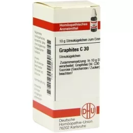 GRAPHITES C 30 globuli, 10 g