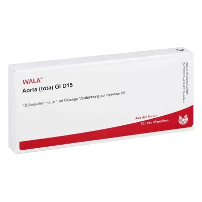 AORTA TOTA GL D 15 Ampuller, 10X1 ml AORTA TOTA GL D 15 Ampuller, 10X1 ml