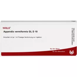 APPENDIX vermiformis GL D 10 ampuller, 10X1 ml