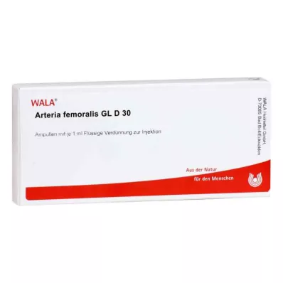 ARTERIA FEMORALIS GL D 30 Ampuller, 10X1 ml ARTERIA FEMORALIS GL D 30 Ampuller, 10X1 ml