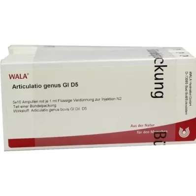 ARTICULATIO genus GL D 5 ampuller, 50X1 ml