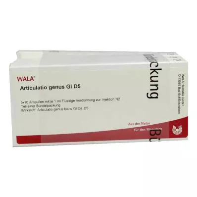 ARTICULATIO genus GL D 5 ampuller, 50X1 ml ARTICULATIO genus GL D 5 ampuller, 50X1 ml