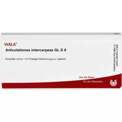 ARTICULATIONES intercarpeae GL D 8 ampuller, 10X1 ml ARTICULATIONES intercarpeae GL D 8 ampuller, 10X1 ml