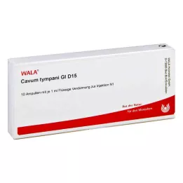 CAVUM tympani GL D 15 ampuller, 10X1 ml