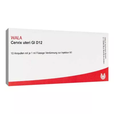 CERVIX uteri GL D 12 ampuller, 10X1 ml CERVIX uteri GL D 12 ampuller, 10X1 ml