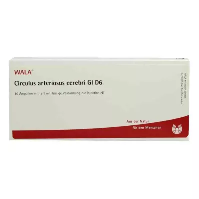 CIRCULUS arteriosus cerebri GL D 6 ampuller, 10X1 ml CIRCULUS arteriosus cerebri GL D 6 ampuller, 10X1 ml