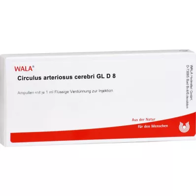 CIRCULUS arteriosus cerebri GL D 8 ampuller, 10X1 ml CIRCULUS arteriosus cerebri GL D 8 ampuller, 10X1 ml