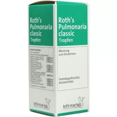 ROTHS Pulmonaria klassiska droppar, 100 ml