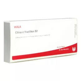 CITRUS E FRUCTIBUS D 2 Ampuller, 10X1 ml
