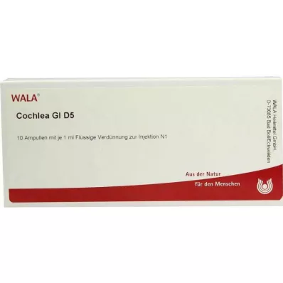 COCHLEA GL D 5 ampuller, 10X1 ml COCHLEA GL D 5 ampuller, 10X1 ml