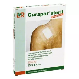 CURAPOR Sårförband sterilt transparent 8x10 cm, 5 st