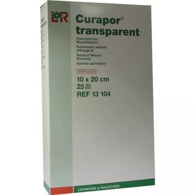 CURAPOR Sårförband sterilt transparent 10x20 cm, 25 st CURAPOR Sårförband sterilt transparent 10x20 cm, 25 st