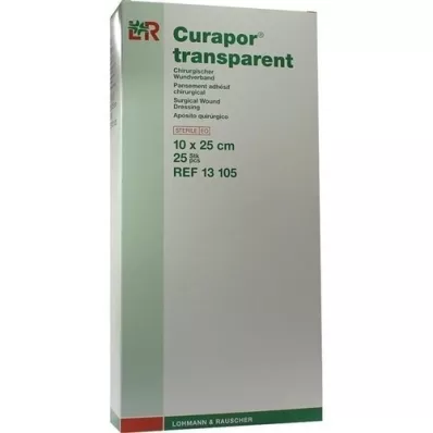 CURAPOR Sårförband sterilt transparent 10x25 cm, 25 st