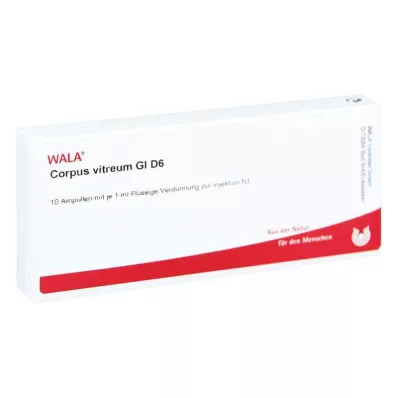CORPUS VITREUM GL D 6 Ampuller, 10X1 ml CORPUS VITREUM GL D 6 Ampuller, 10X1 ml