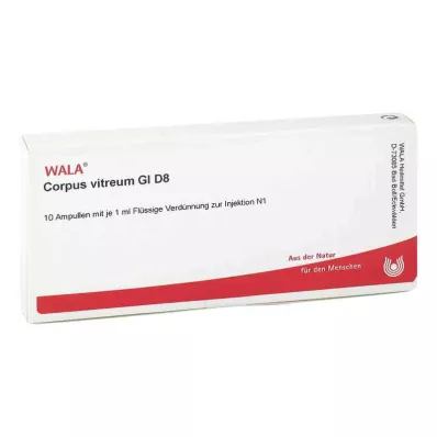 CORPUS VITREUM GL D 8 Ampuller, 10X1 ml CORPUS VITREUM GL D 8 Ampuller, 10X1 ml