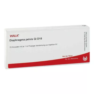 DIAPHRAGMA PELVIS GL D 15 Ampuller, 10X1 ml