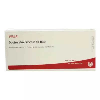 DUCTUS CHOLEDOCHUS GL D 30 Ampuller, 10X1 ml