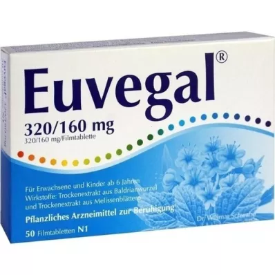 EUVEGAL 320 mg/160 mg filmdragerade tabletter, 50 st