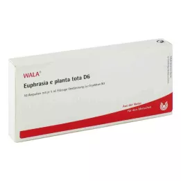 EUPHRASIA E planta tota D 6 Ampuller, 10X1 ml