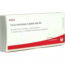 FUCUS VESICULOSUS E planta tota D 3 Ampuller, 10X1 ml