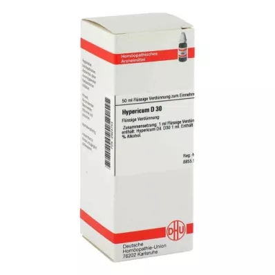 HYPERICUM D 30 Utspädning, 50 ml HYPERICUM D 30 Utspädning, 50 ml