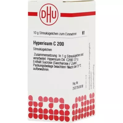 HYPERICUM C 200 globuli, 10 g