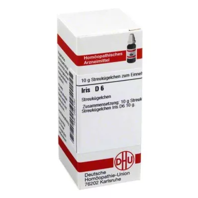 IRIS D 6 kulor, 10 g