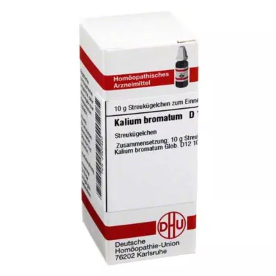 KALIUM BROMATUM D 12 kulor, 10 g