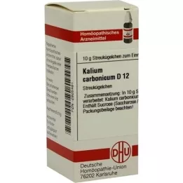 KALIUM CARBONICUM D 12 kulor, 10 g