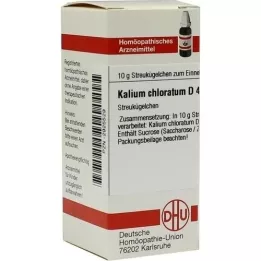 KALIUM CHLORATUM D 4 kulor, 10 g