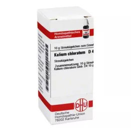 KALIUM CHLORATUM D 4 kulor, 10 g