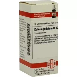 KALIUM JODATUM D 12 kulor, 10 g