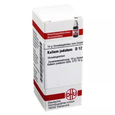 KALIUM JODATUM D 12 kulor, 10 g