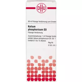 KALIUM PHOSPHORICUM D 3 Utspädning, 50 ml