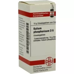 KALIUM PHOSPHORICUM D 6 kulor, 10 g