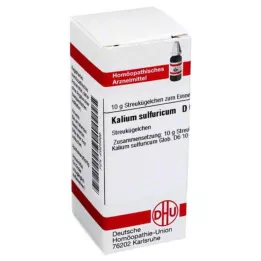 KALIUM SULFURICUM D 6 kulor, 10 g