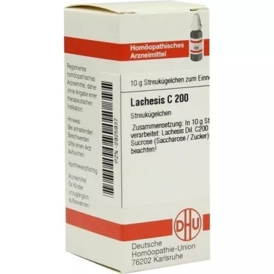 LACHESIS C 200 globuli, 10 g
