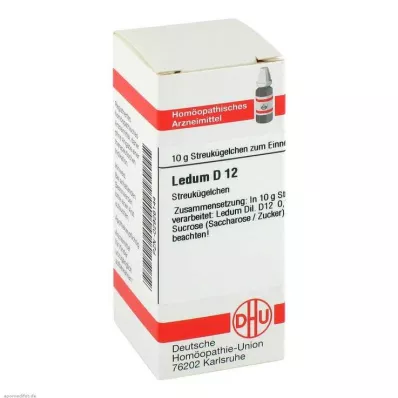 LEDUM D 12 kulor, 10 g LEDUM D 12 kulor, 10 g