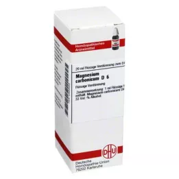 MAGNESIUM CARBONICUM D 6 Utspädning, 20 ml