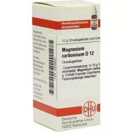 MAGNESIUM CARBONICUM D 12 kulor, 10 g