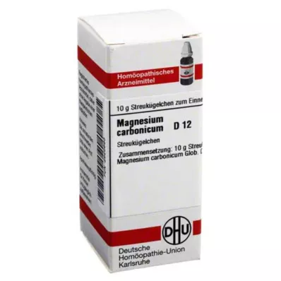 MAGNESIUM CARBONICUM D 12 kulor, 10 g MAGNESIUM CARBONICUM D 12 kulor, 10 g