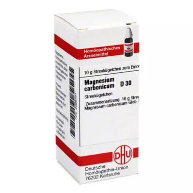 MAGNESIUM CARBONICUM D 30 globuli, 10 g MAGNESIUM CARBONICUM D 30 globuli, 10 g