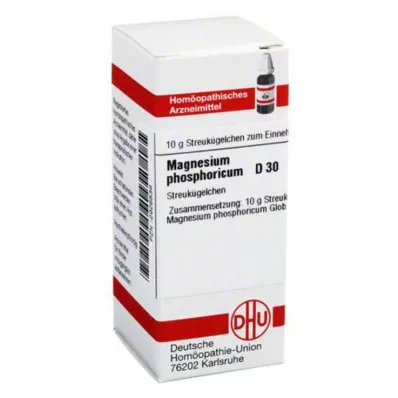 MAGNESIUM PHOSPHORICUM D 30 globuli, 10 g MAGNESIUM PHOSPHORICUM D 30 globuli, 10 g