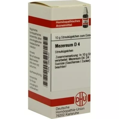 MEZEREUM D 4 kulor, 10 g