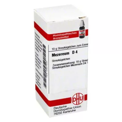 MEZEREUM D 4 kulor, 10 g