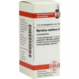 MYRISTICA SEBIFERA D 4 kulor, 10 g