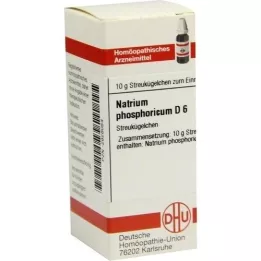 NATRIUM PHOSPHORICUM D 6 kulor, 10 g